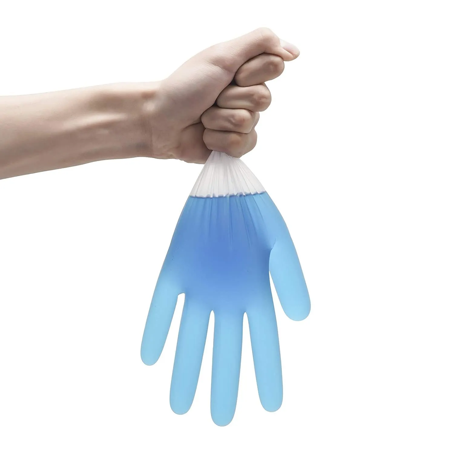 100pcs Vinyl Clear Powder-Free Disposable Gloves | Medium (1 Box)
