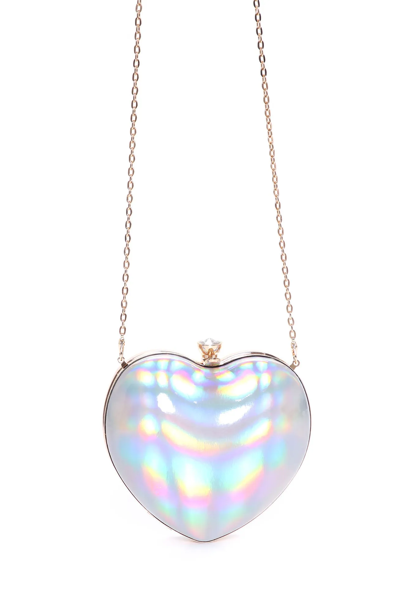All My Love Clutch Bag - Iridescent