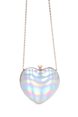 All My Love Clutch Bag - Iridescent