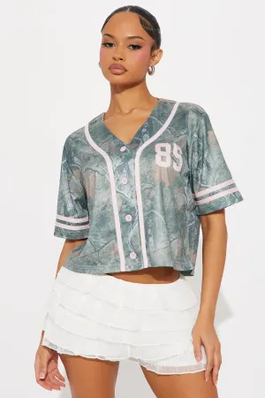 Andie Camo Jersey Tee - Camouflage