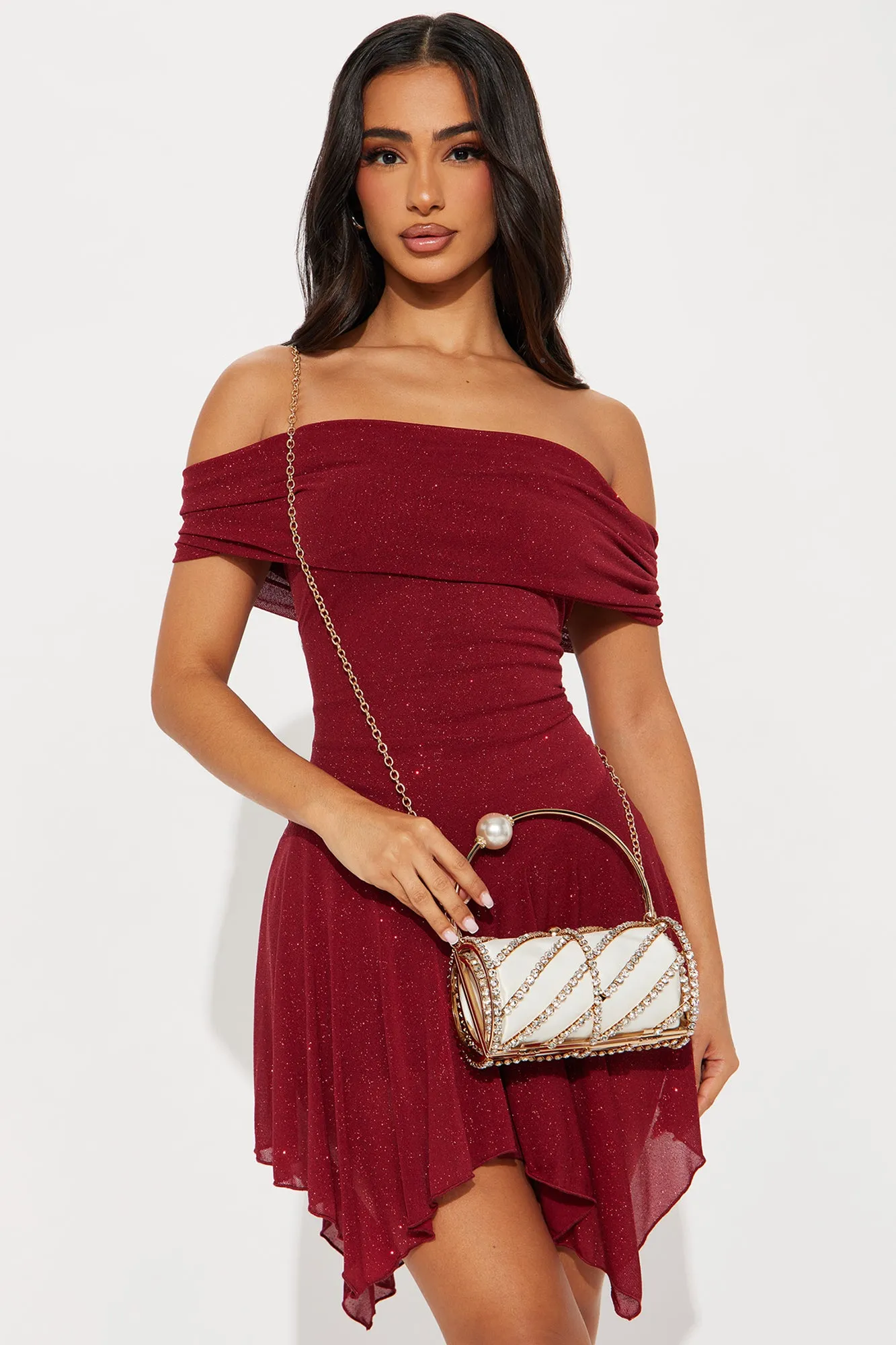 Angelica Clutch - Gold