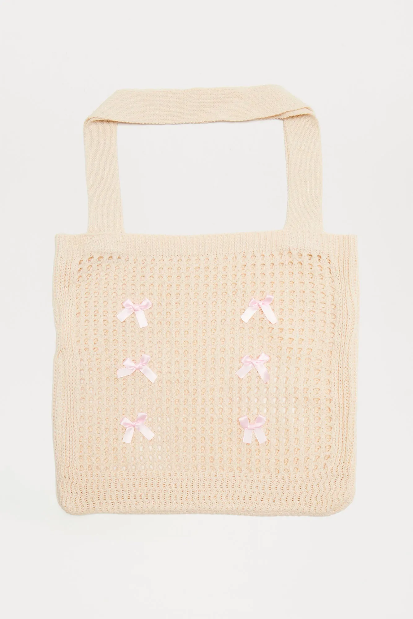 Ballerina Bow Tote - Ivory