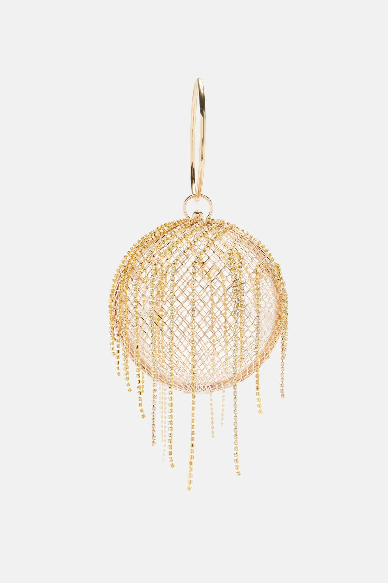 Ballin On You Clutch - Gold