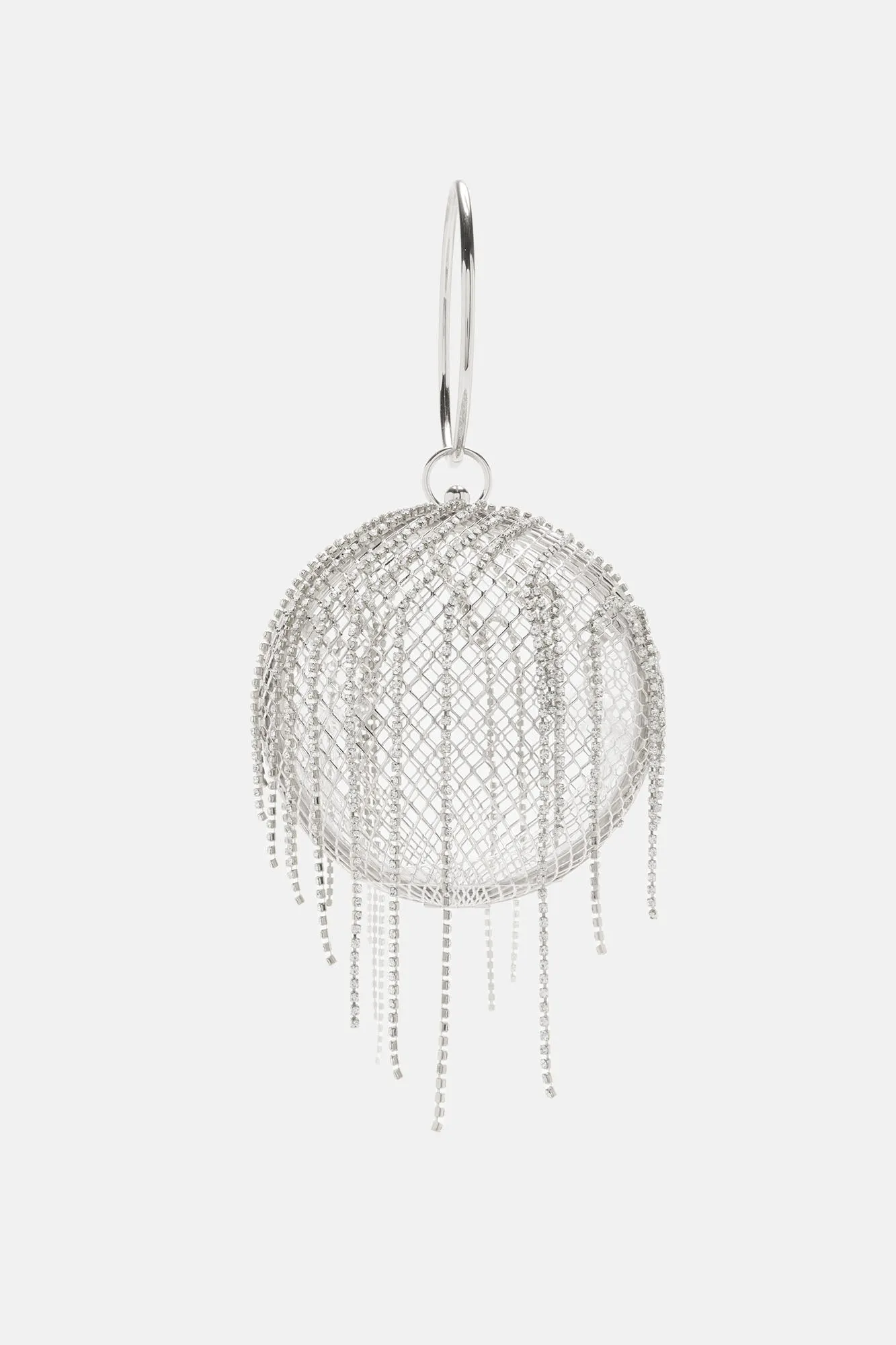 Ballin On You Clutch - Silver