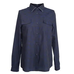 Casual blouse navy camouflage