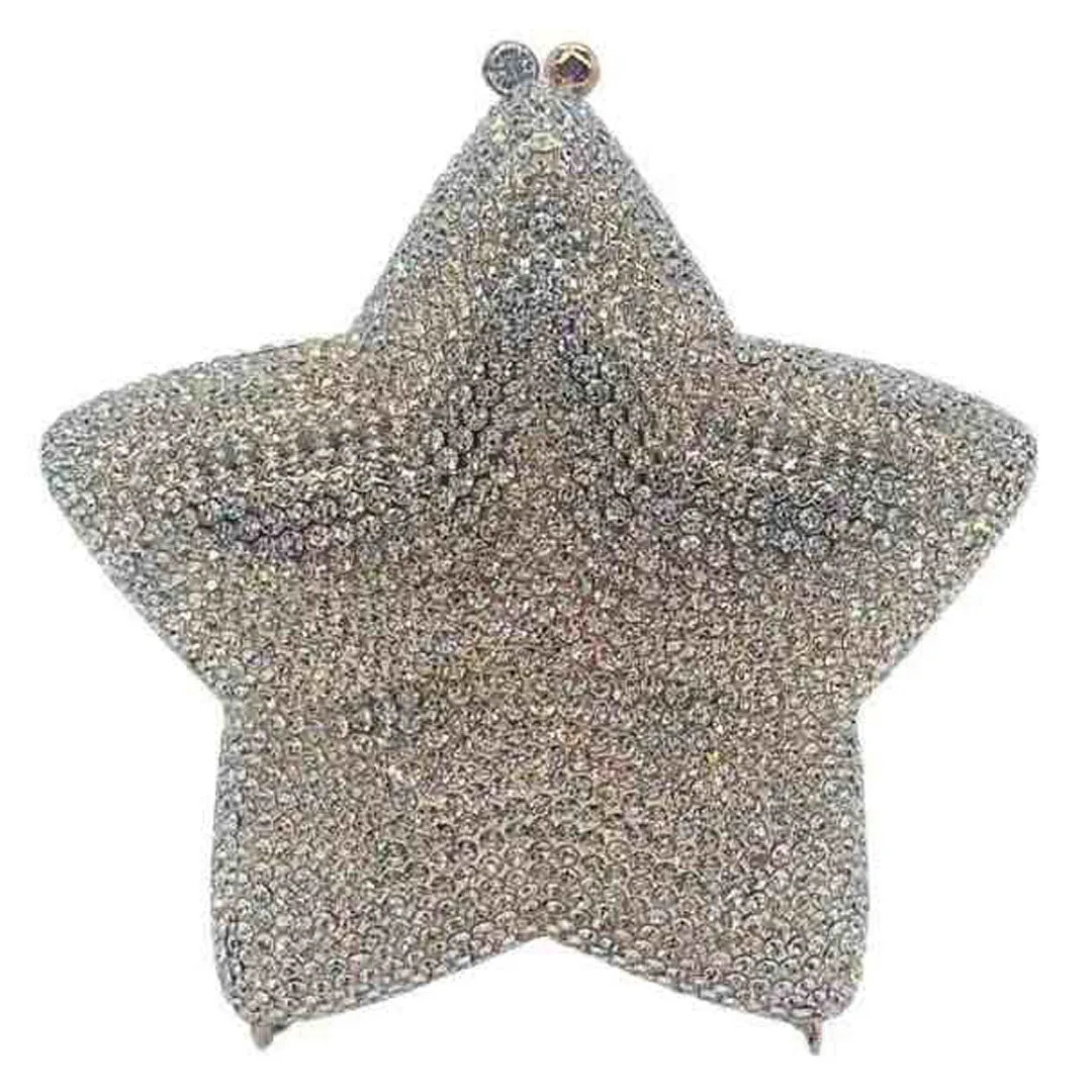 Estelle Luxury Star-Shaped Clutch Bag