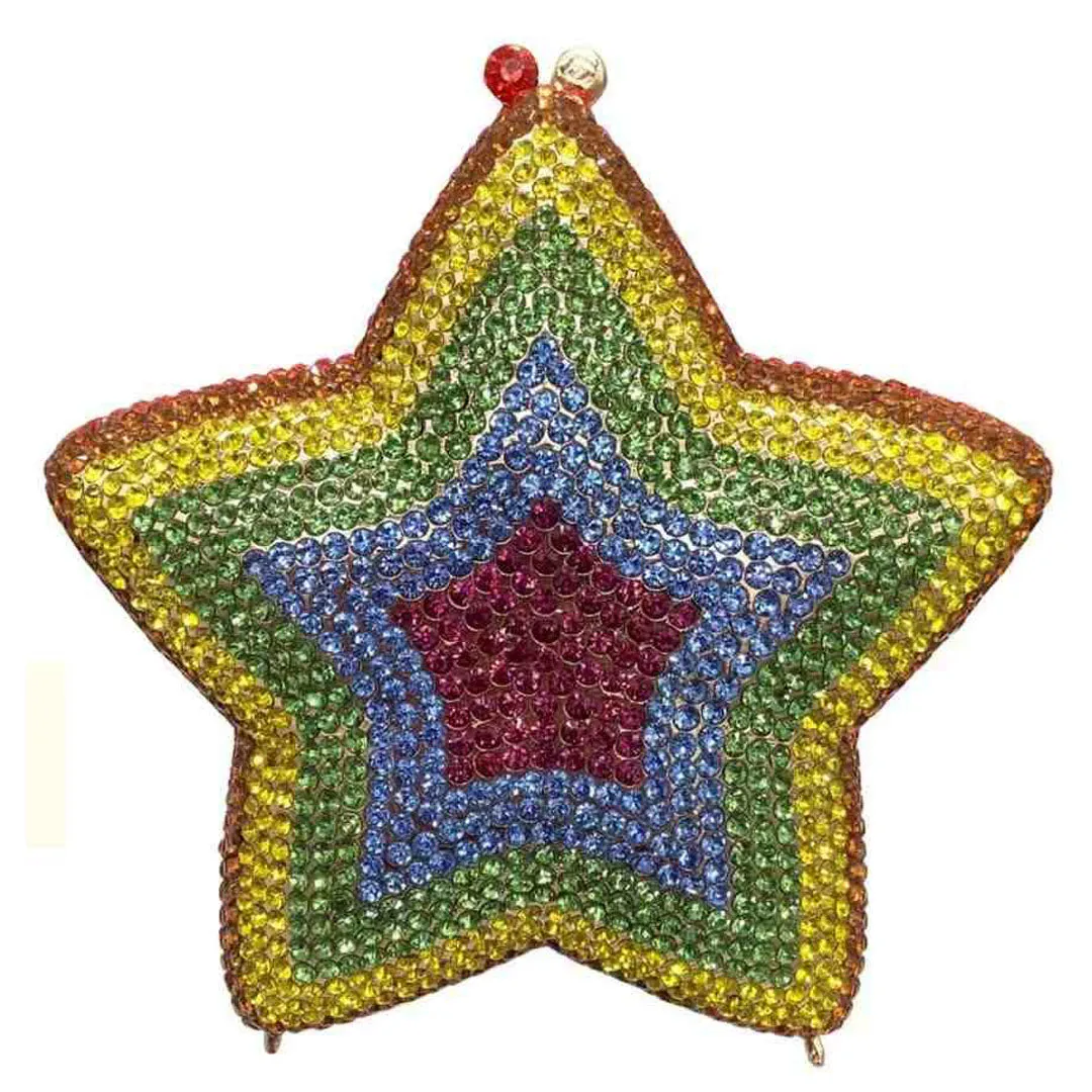 Estelle Luxury Star-Shaped Clutch Bag