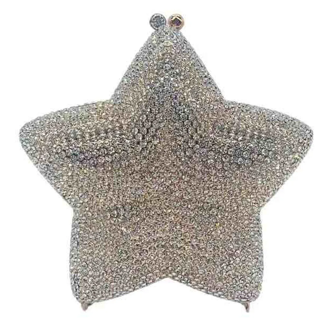 Estelle Luxury Star-Shaped Clutch Bag
