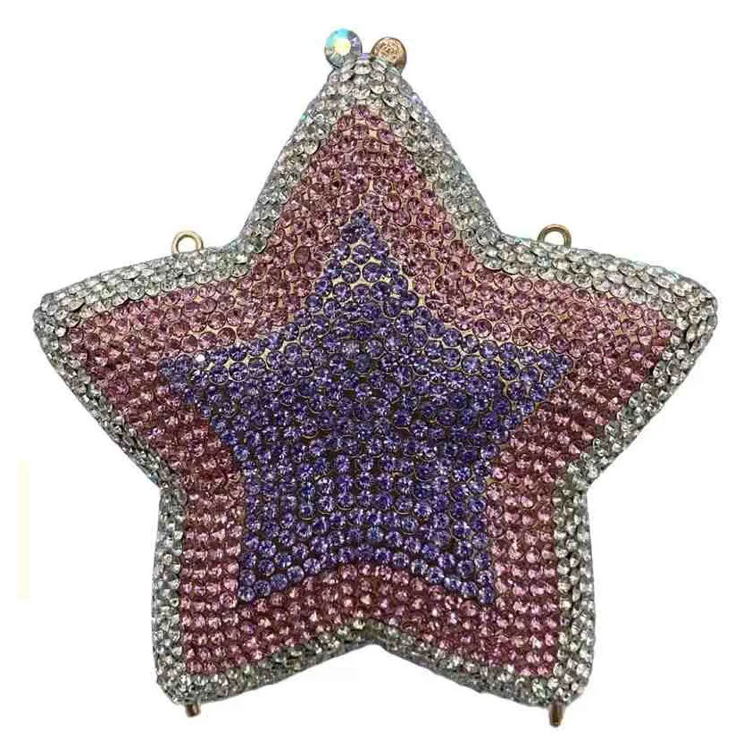 Estelle Luxury Star-Shaped Clutch Bag