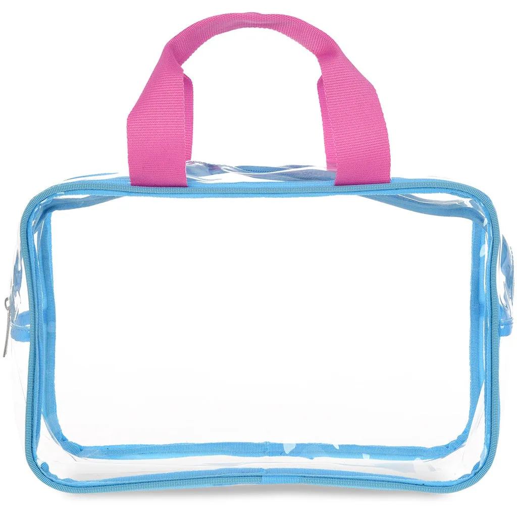 IScream Happy Tie Dye Cosmetic Bag Trio