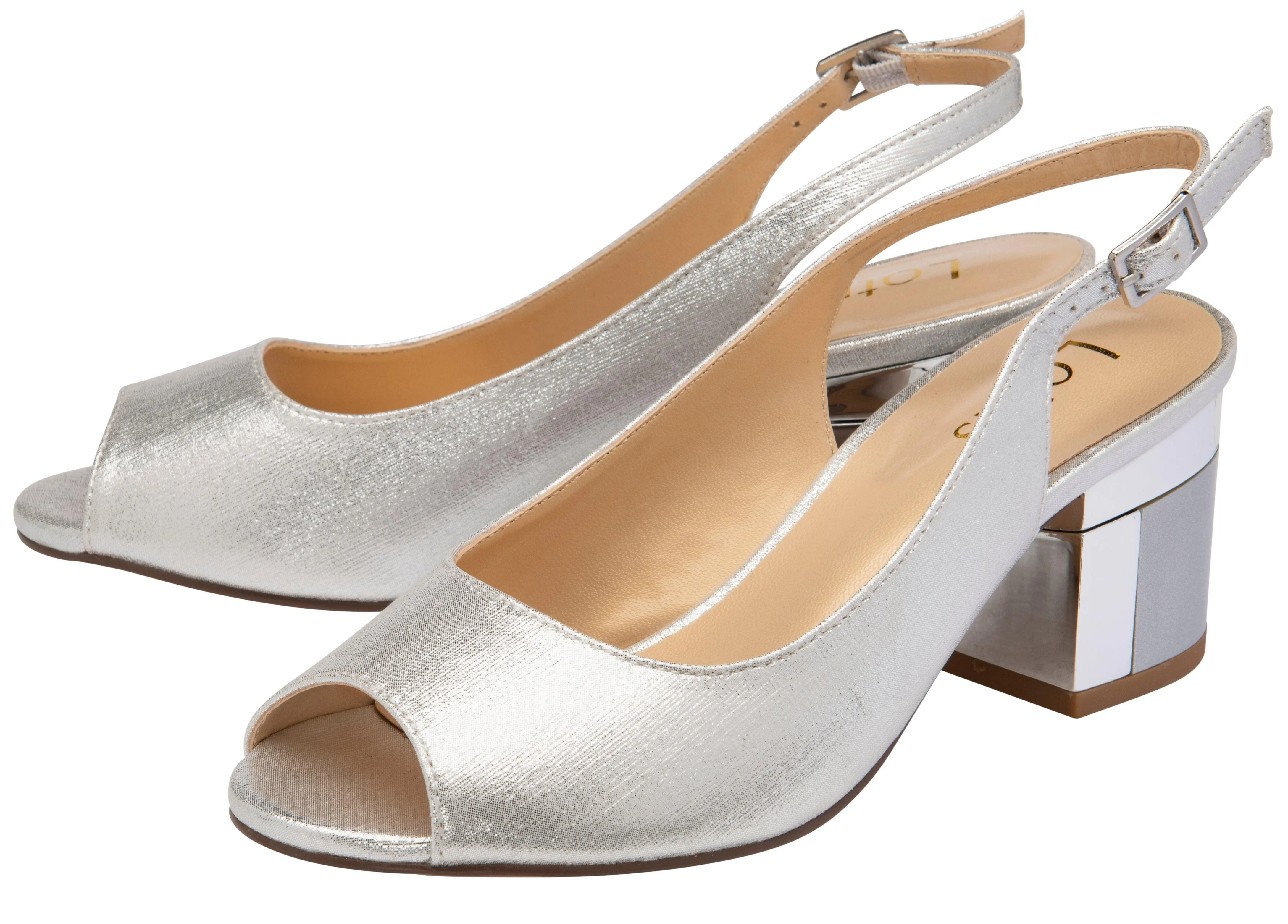 Lotus Womens Shoe Evelyn Silver