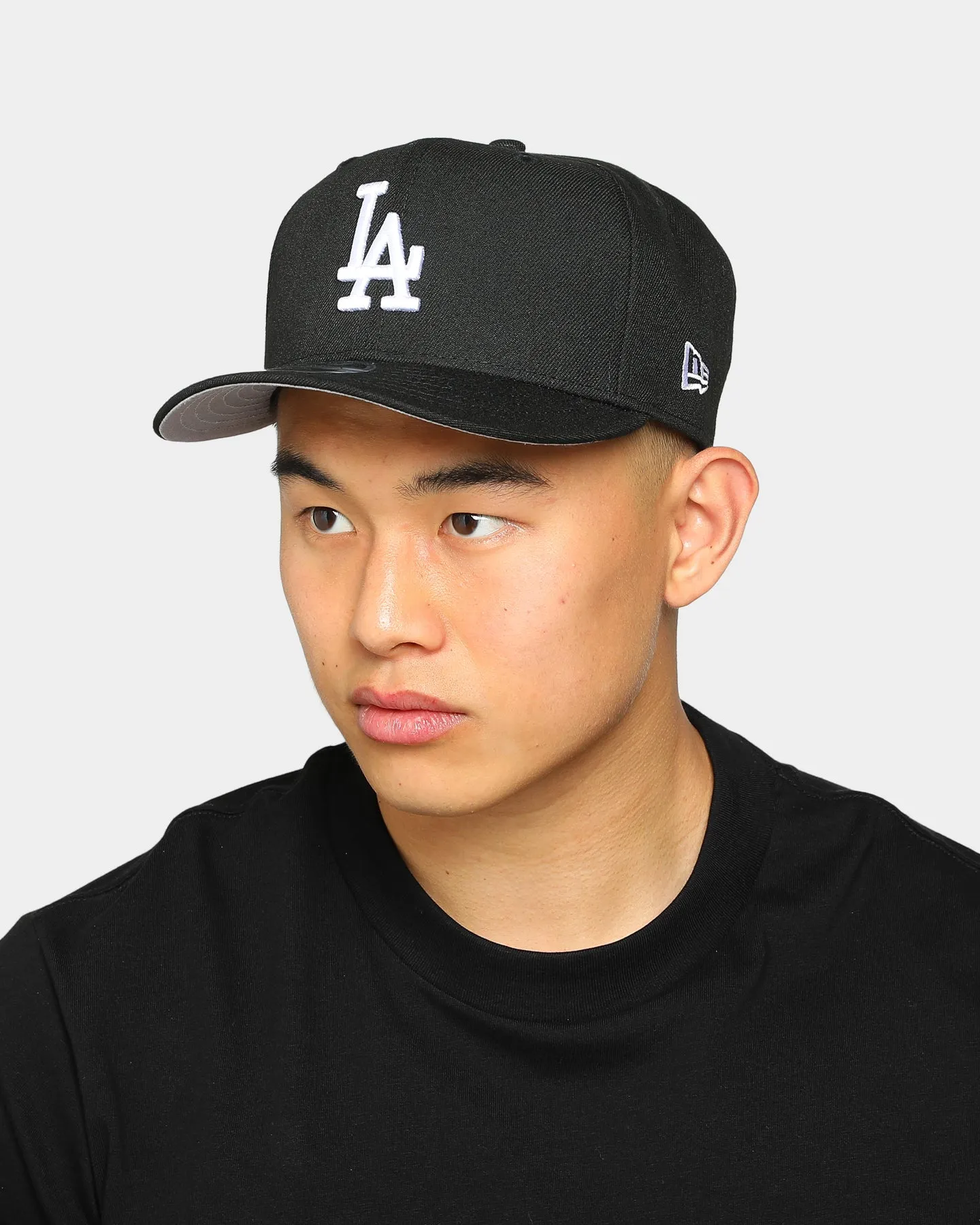 New Era Los Angeles Dodgers 9FIFTY Retro High Crown Precurved Snapback Black