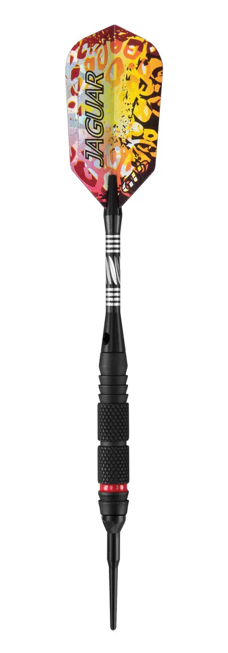 Viper Jaguar Tungsten Soft Tip Darts 2 Knurled Rings 18 Grams
